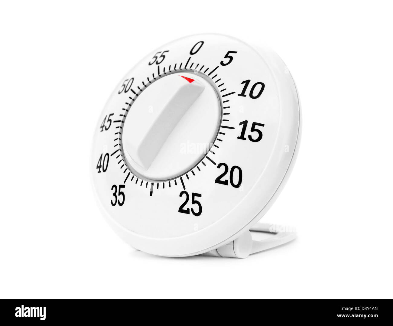 Kitchen timer isolated on white Stock Photo Alamy