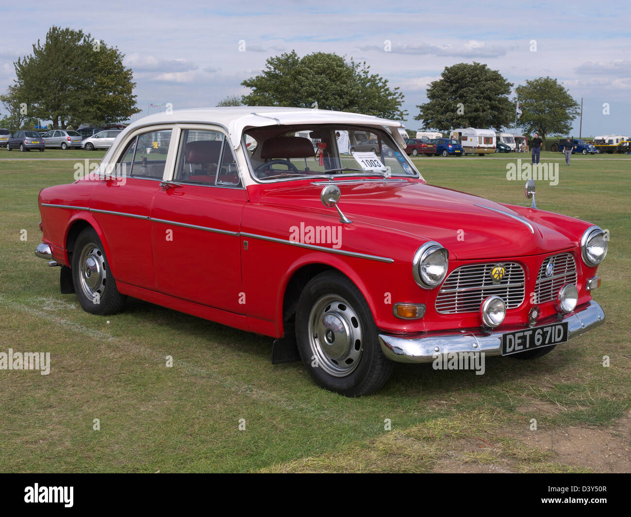1966 Volvo Amazon at Lincolnshire Steam and Vintage rally,County showground. Stock Photo