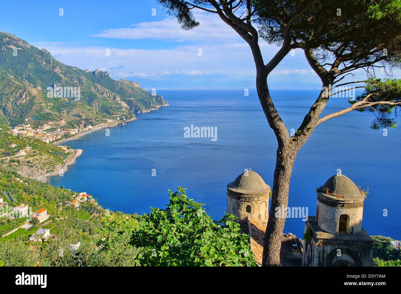 Amalfi Kueste - Amalfi coast 01 Stock Photo