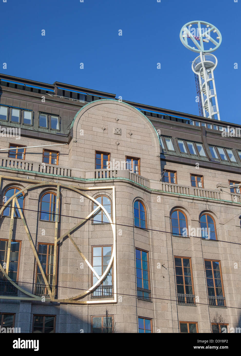 NK, one of Stockholm Sweden's most famous department stores Stock Photo