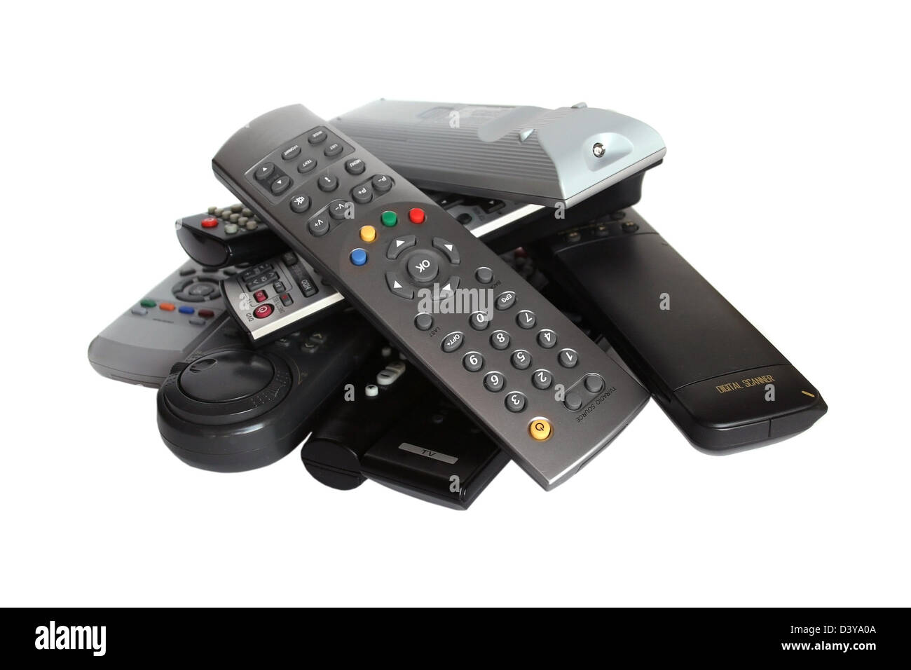 A lot of remote control devices Stock Photo Alamy