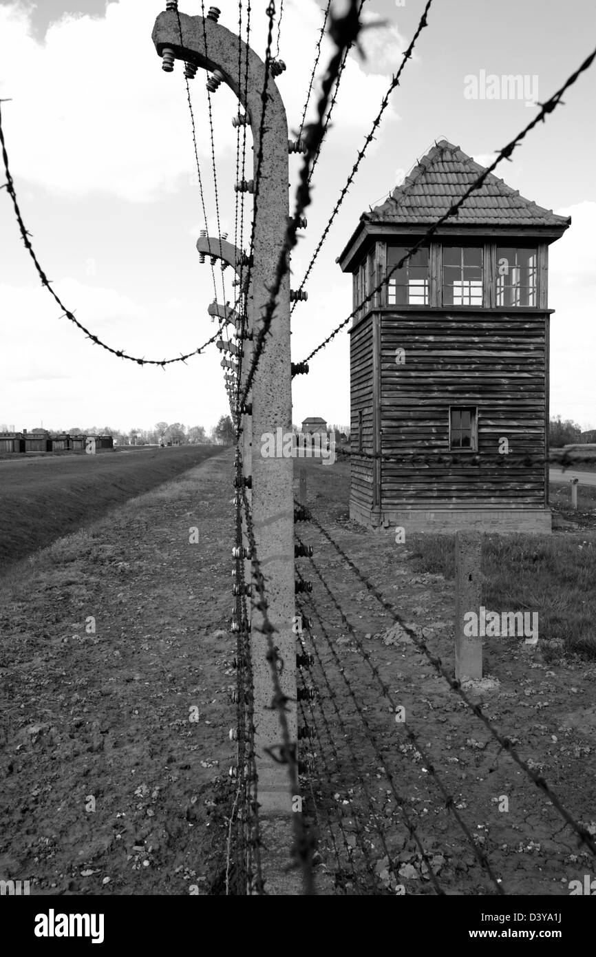 Guard Turret In Auschwitz Ii Birkenau Nazi Concentration Camp