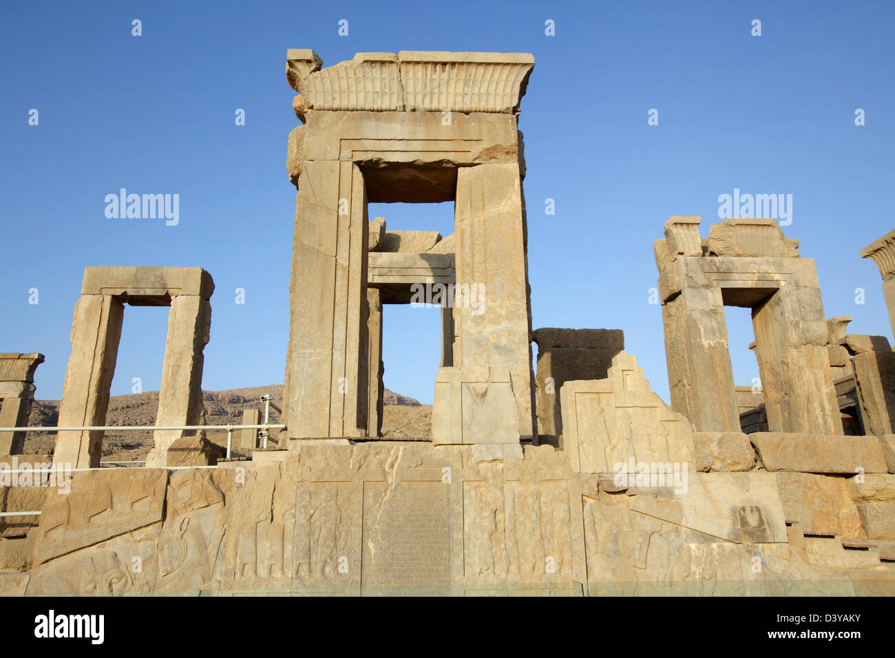 Palace of Darius or Tachara Palace, Persepolis, Iran Stock Photo - Alamy
