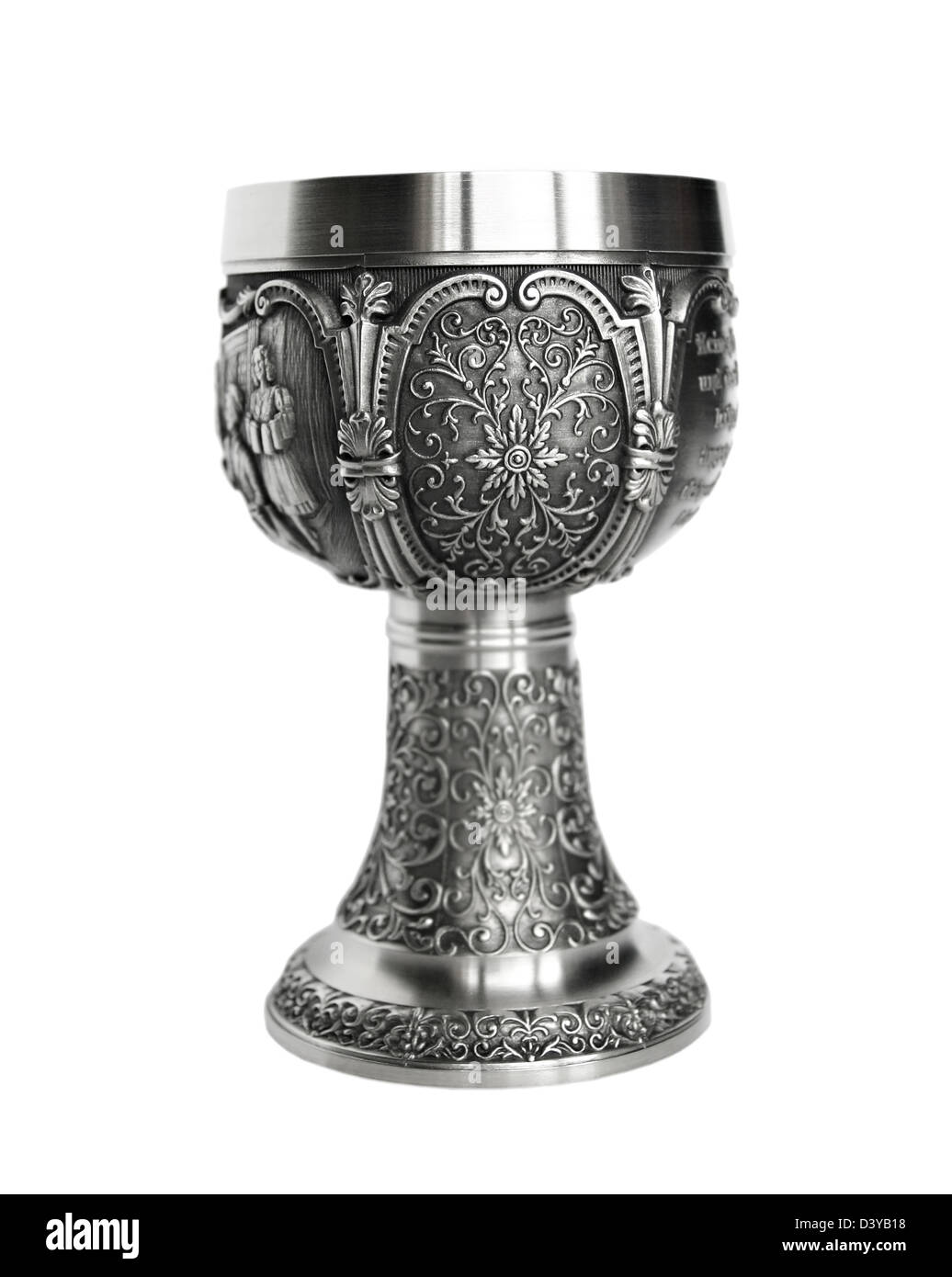 Antique silver goblet silverware wine hires stock photography and images Alamy