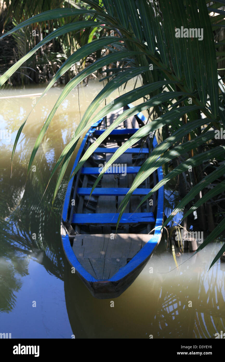 Mekong Boat Stock Photo