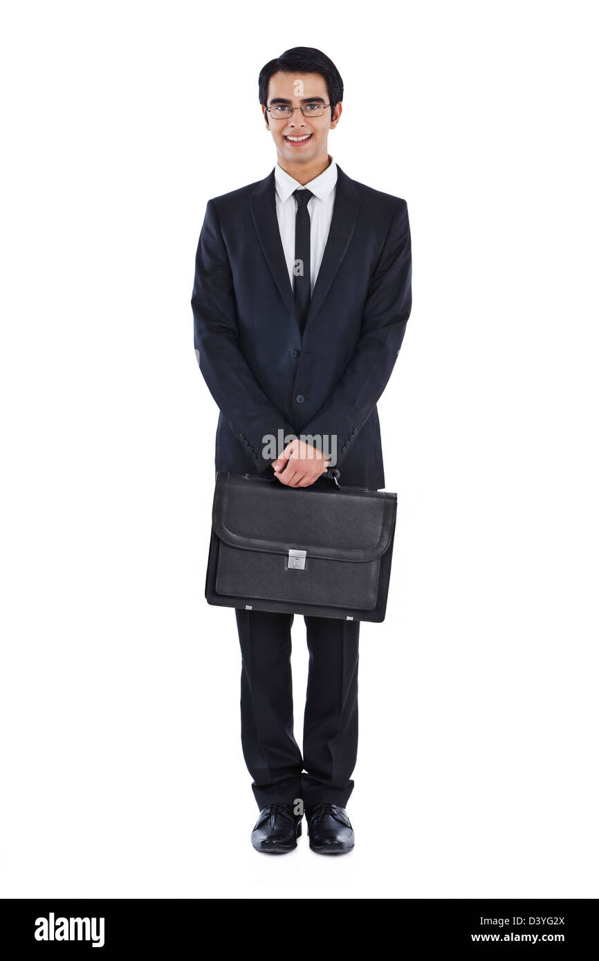 Indian employee office bag Cut Out Stock Images & Pictures - Alamy
