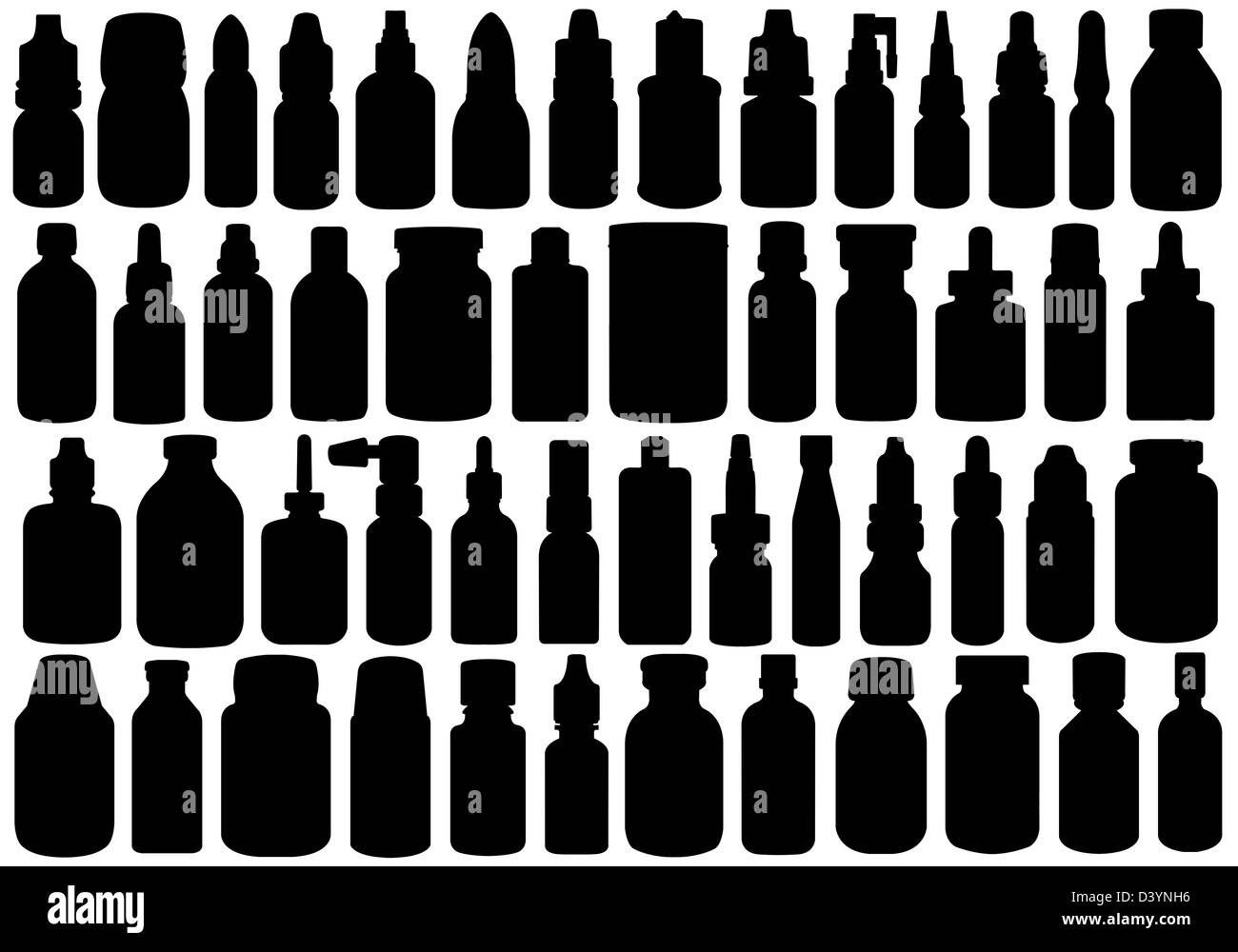 Medicine Bottle isolated on white Stock Photo Alamy