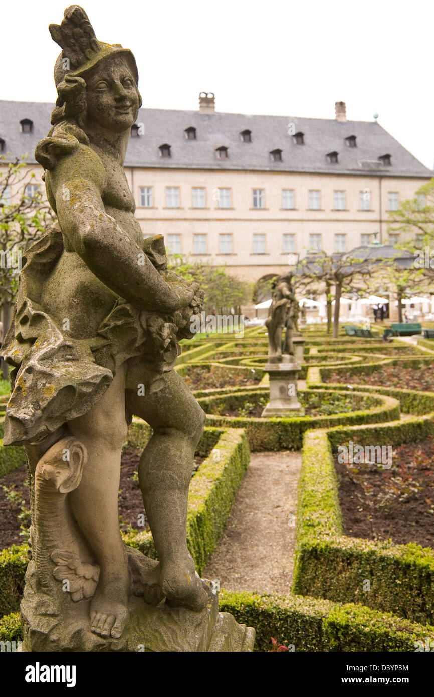 Statue in the Rose Garden (Rosengarten) in Bamberg, Germany Stock Photo -  Alamy