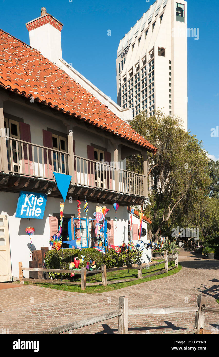 Kite Flite Shop Selling Kites and Garden Toys in Seaport Village San