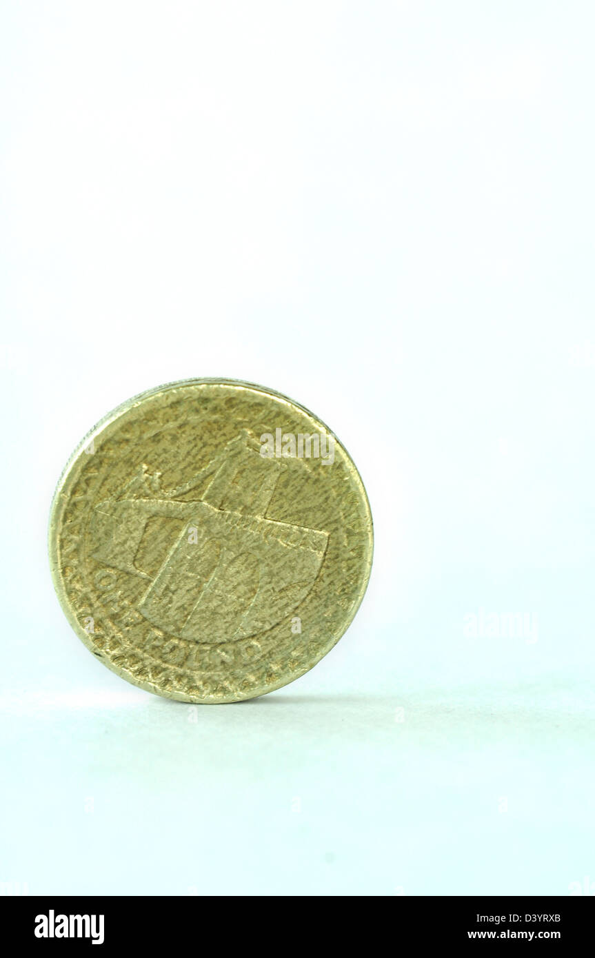 pound coins Stock Photo