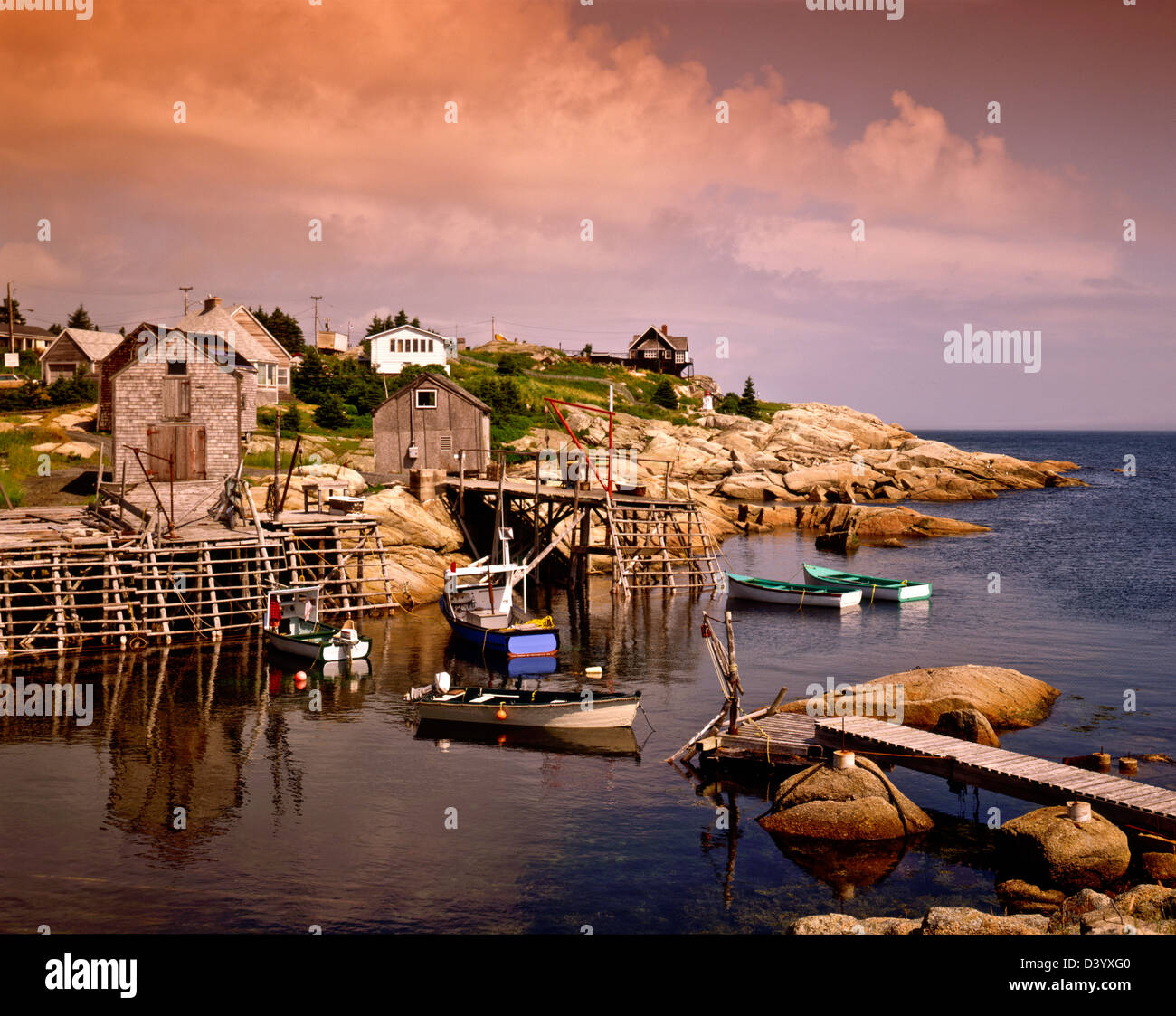 Terence Bay; Nova Scotia;East,Canada, Coast,Maritime,Fishing Village