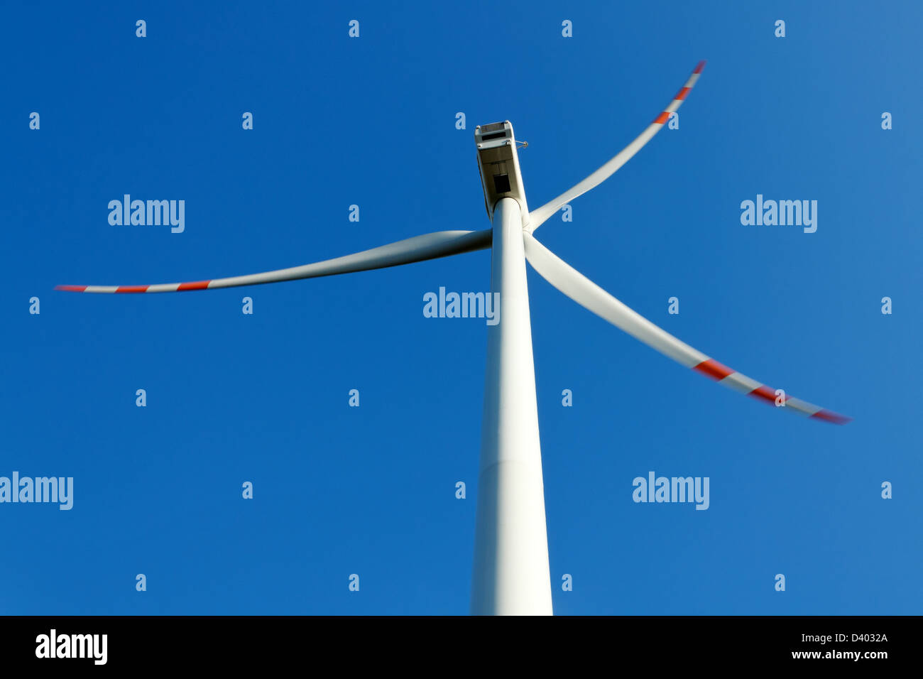 Karcino, Poland, wind turbine in the wind park of WKN Stock Photo
