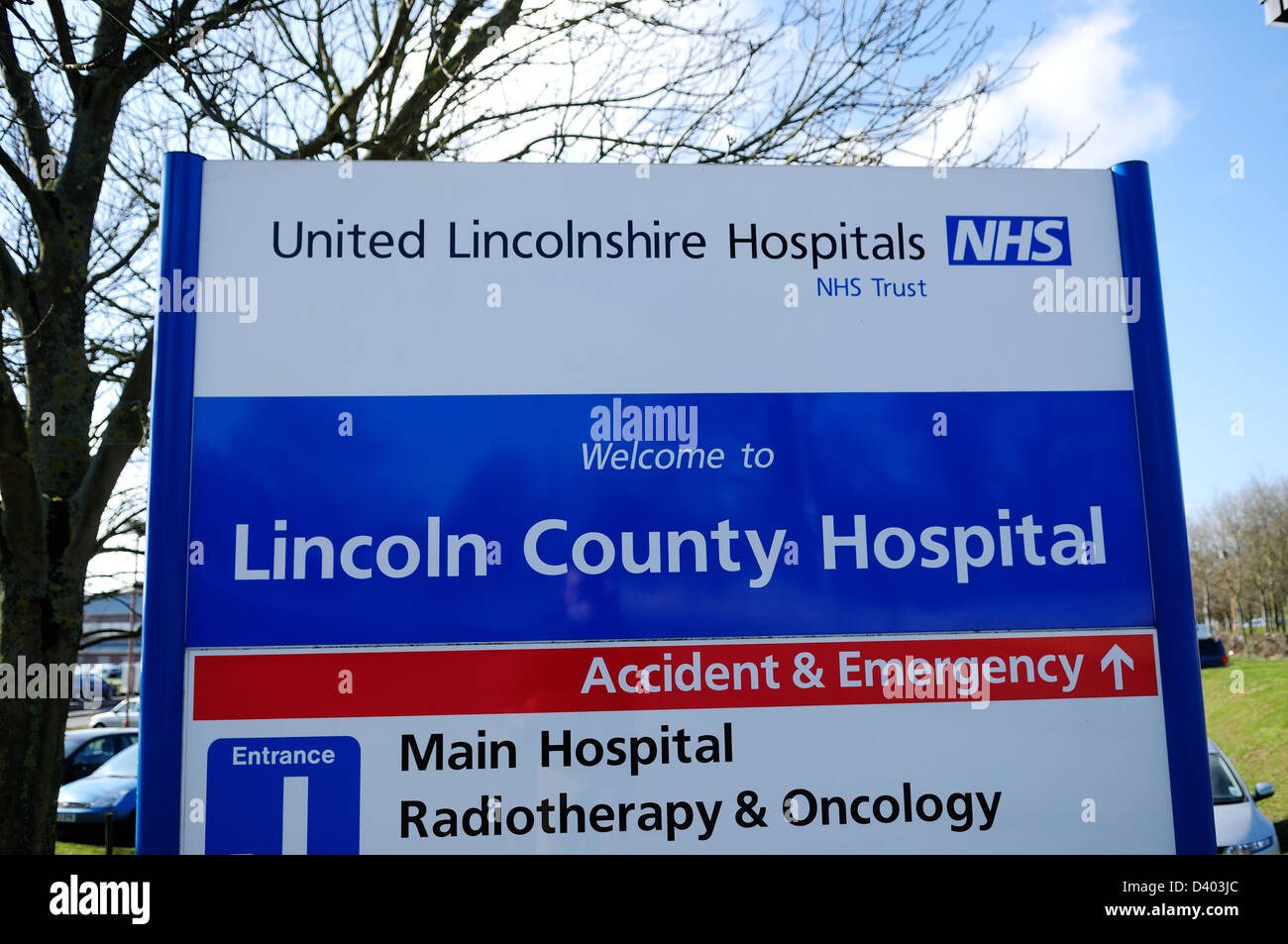 Lincoln county hospital lincolnshire hires stock photography and