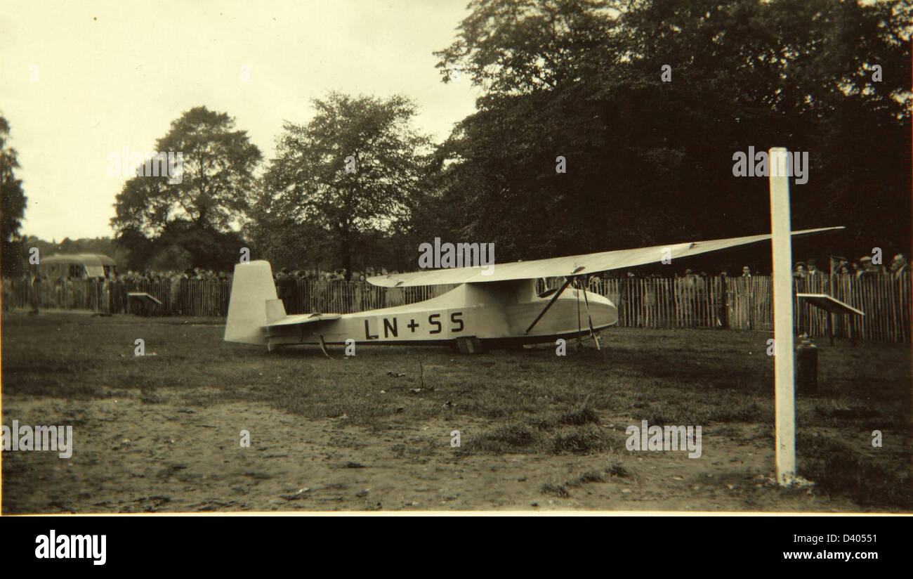 Grunau, , Baby Glider Stock Photo