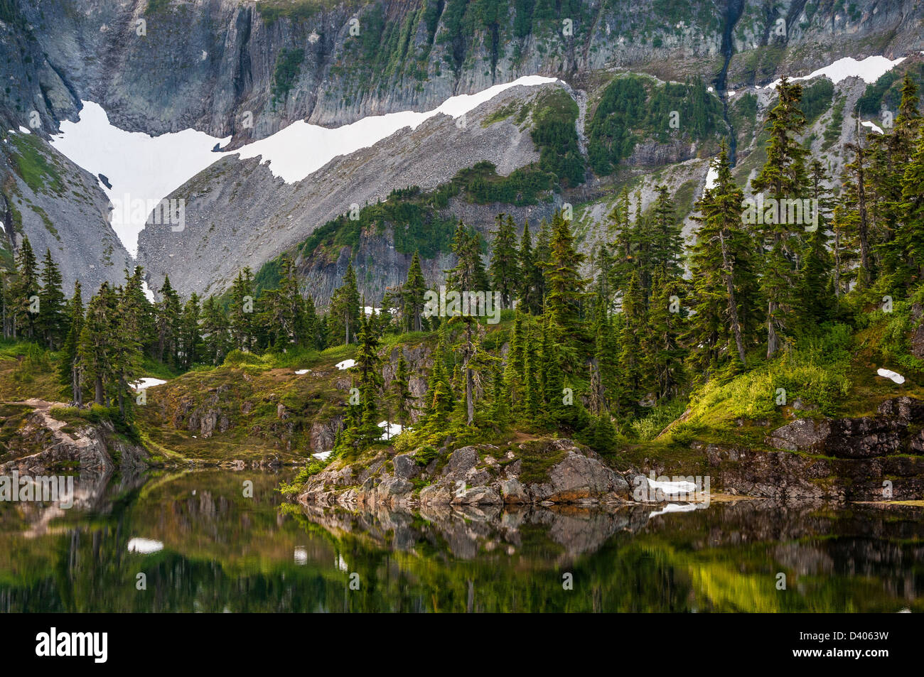 Hayes Lake, Galena Chain Lakes Trail, Mount BakerSnoqualmie National