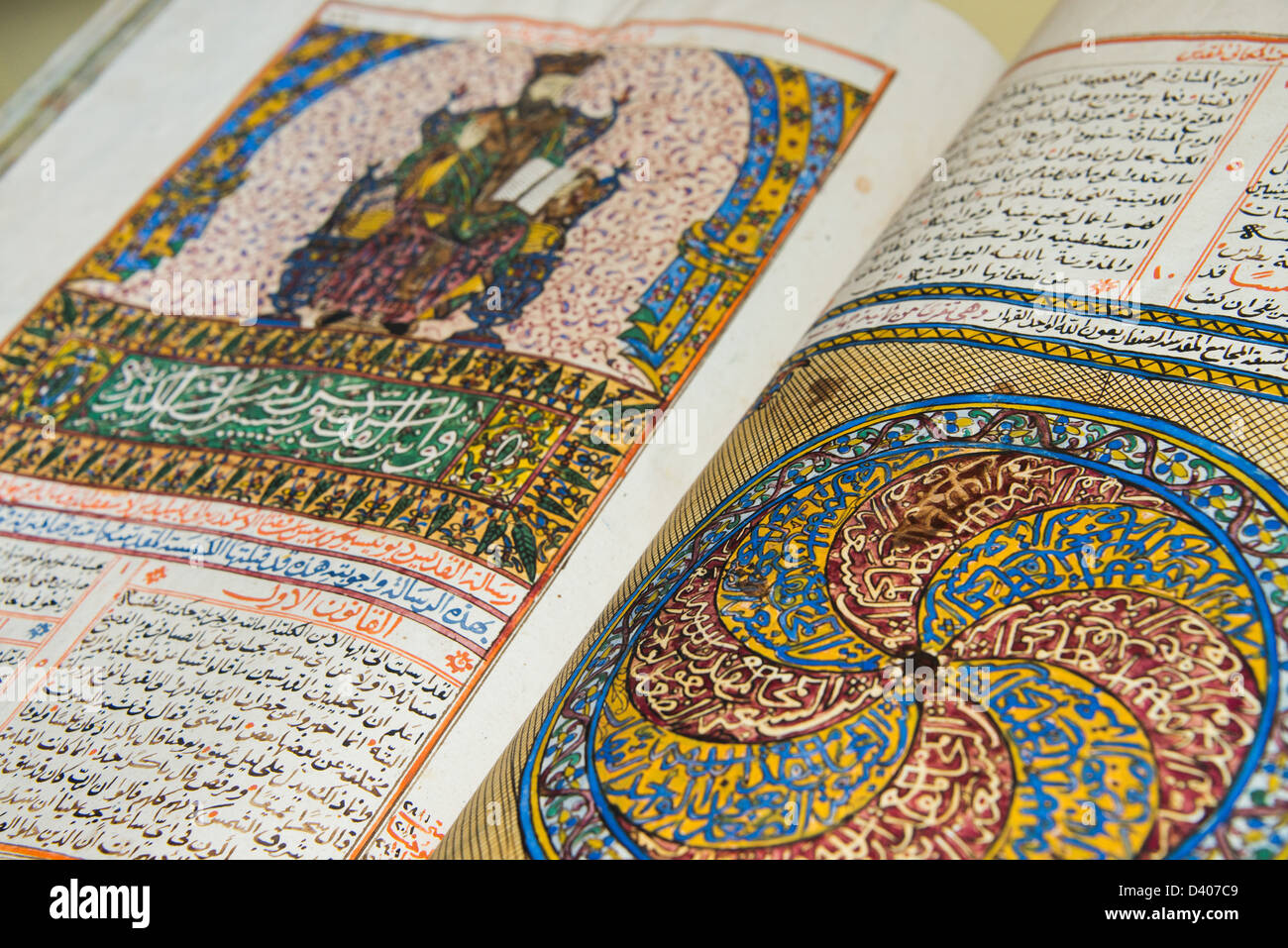 Illuminated manuscript bible hi-res stock photography and images - Alamy