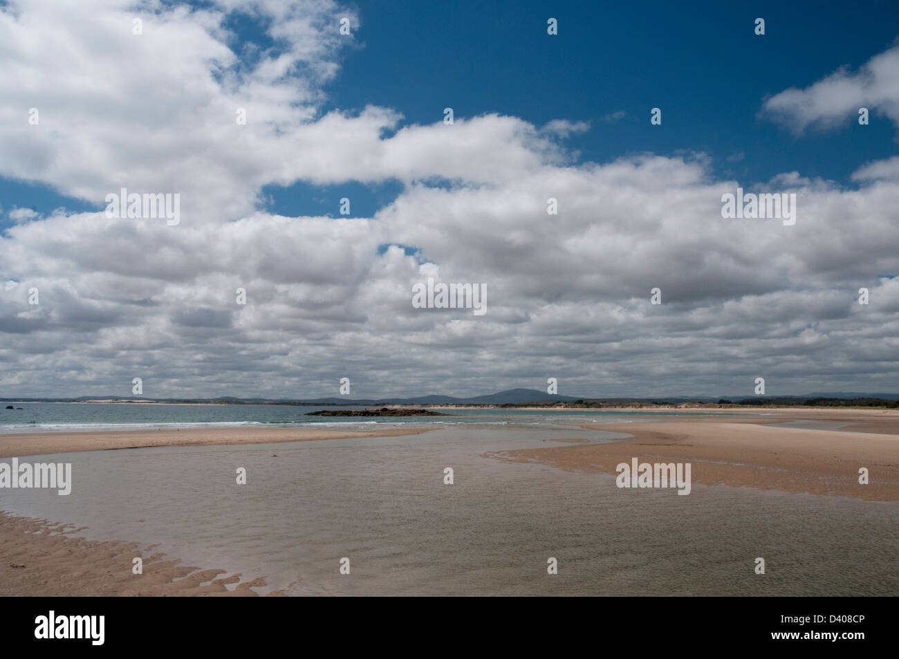 Beaches at Bridport, Tasmania Stock Photo