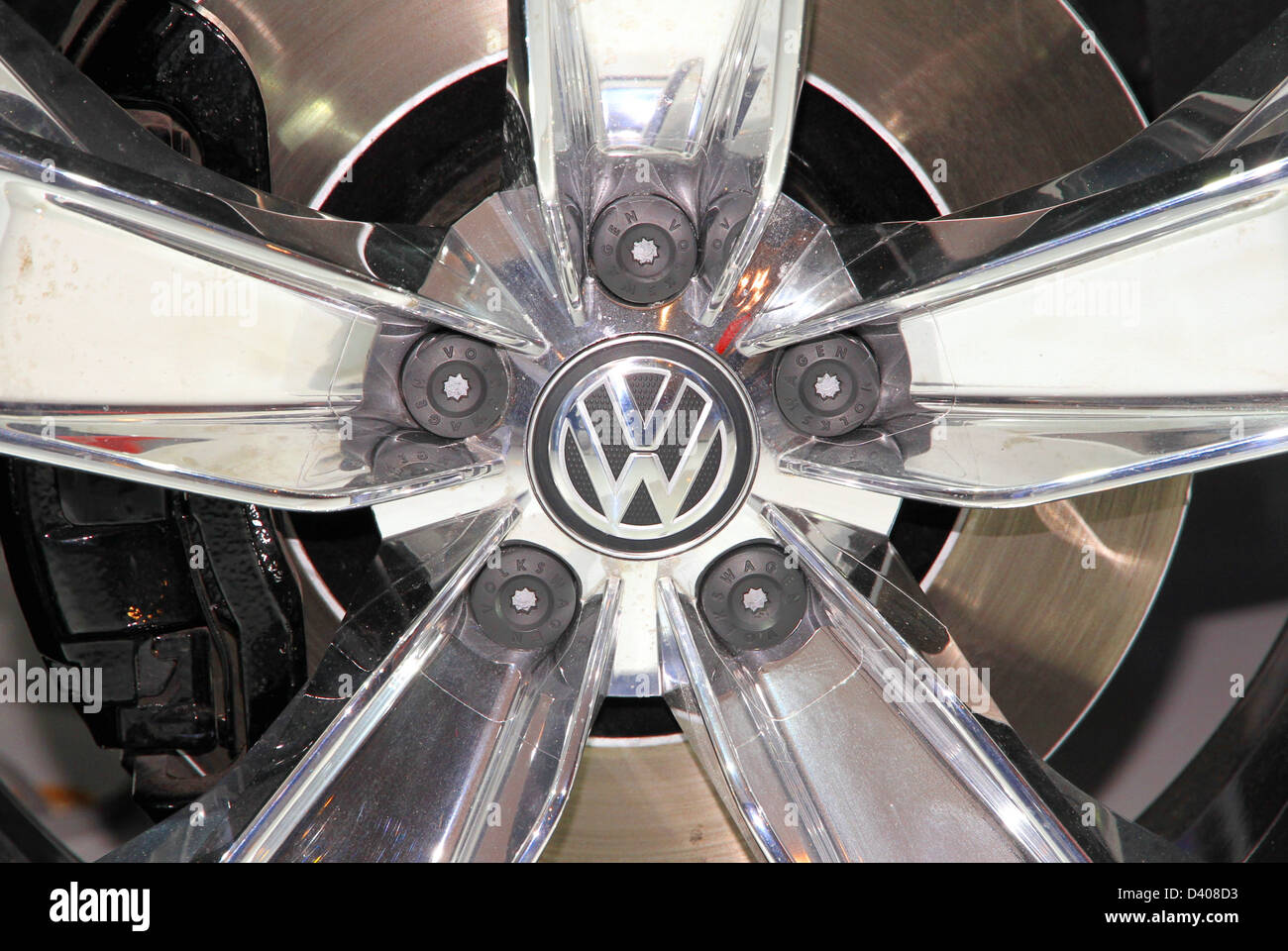 Volkswagen Wheel Stock Photo