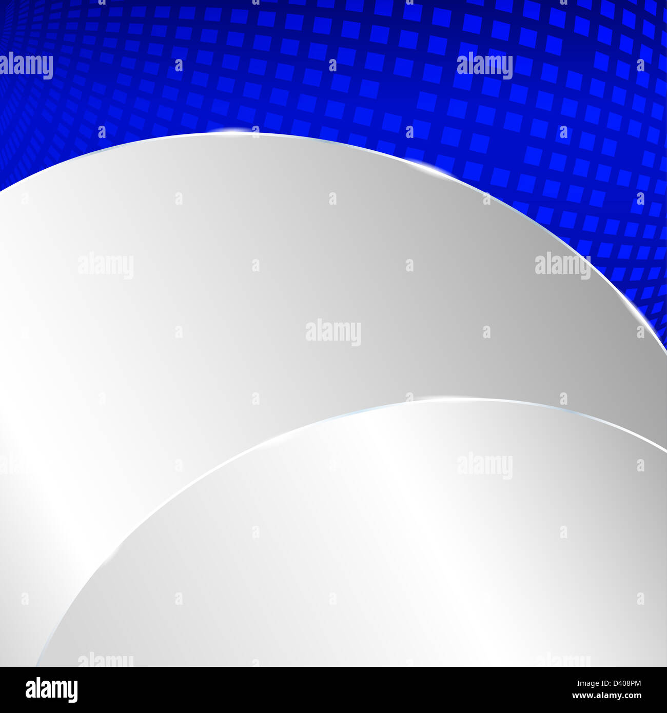 Abstract metallic background with blue element Stock Photo - Alamy