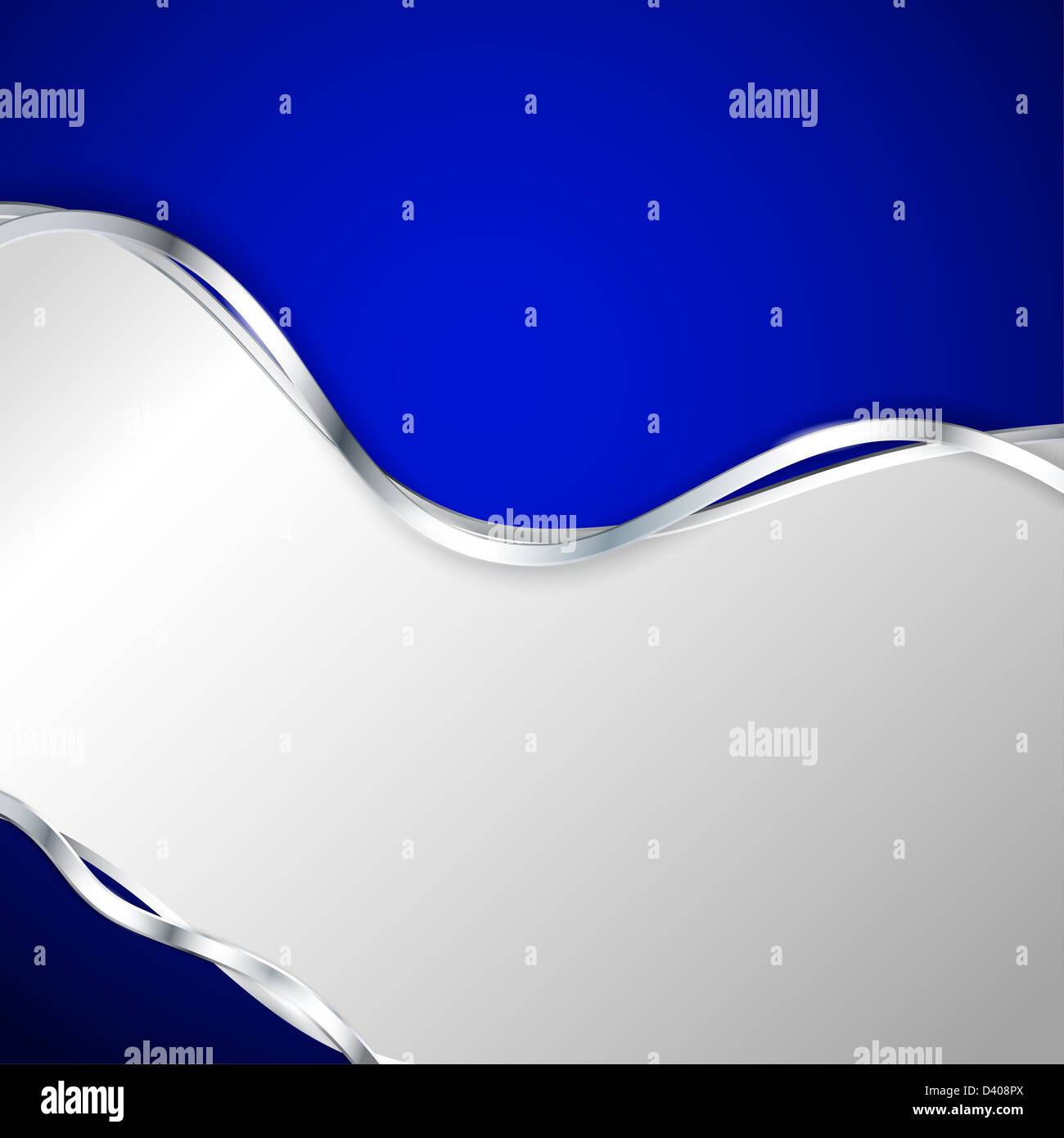 Abstract metallic background with blue element Stock Photo - Alamy