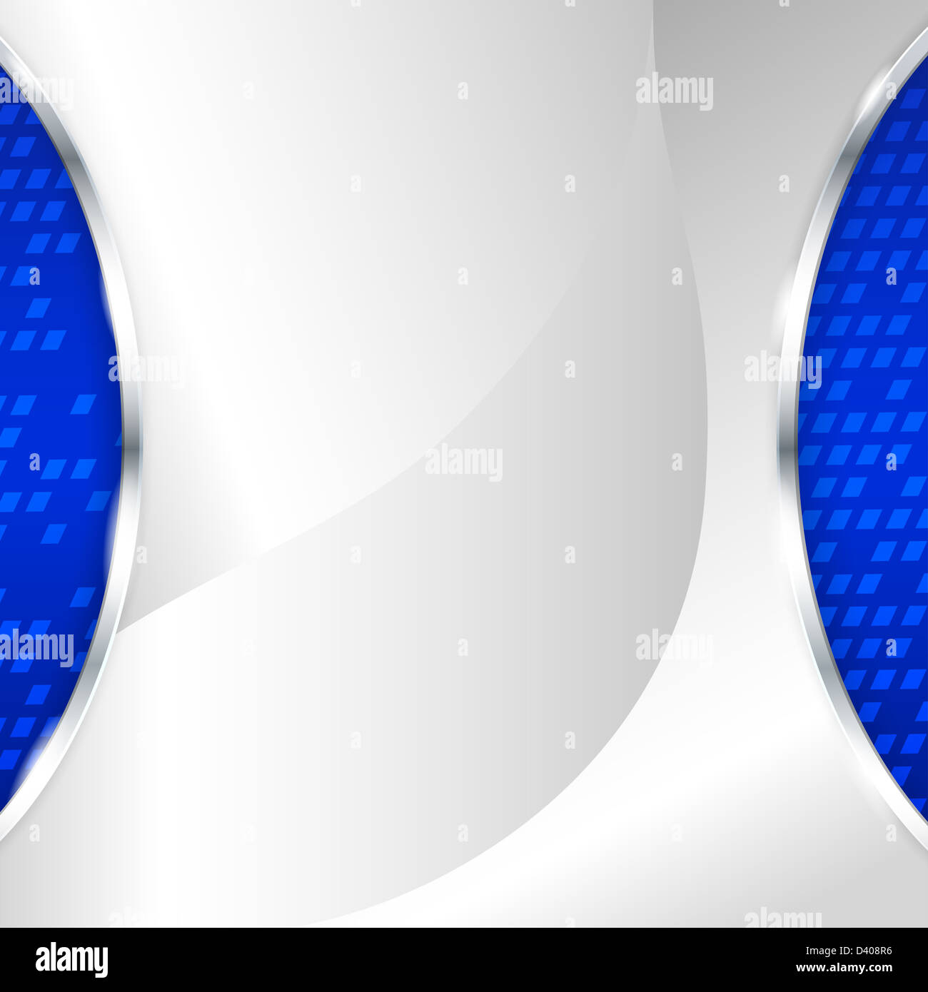 Abstract metallic background with blue element Stock Photo - Alamy