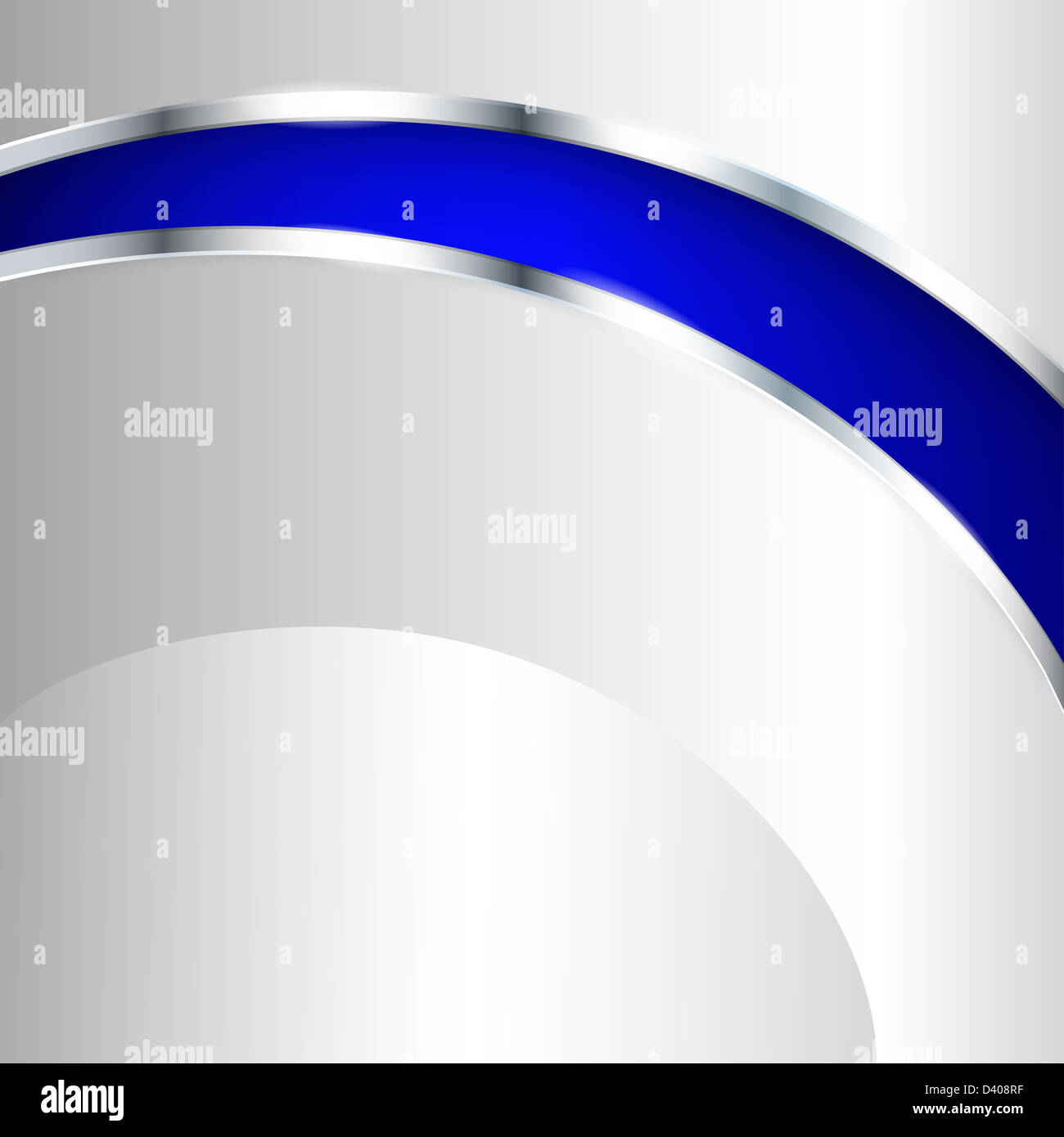 Abstract metallic background with blue element Stock Photo - Alamy