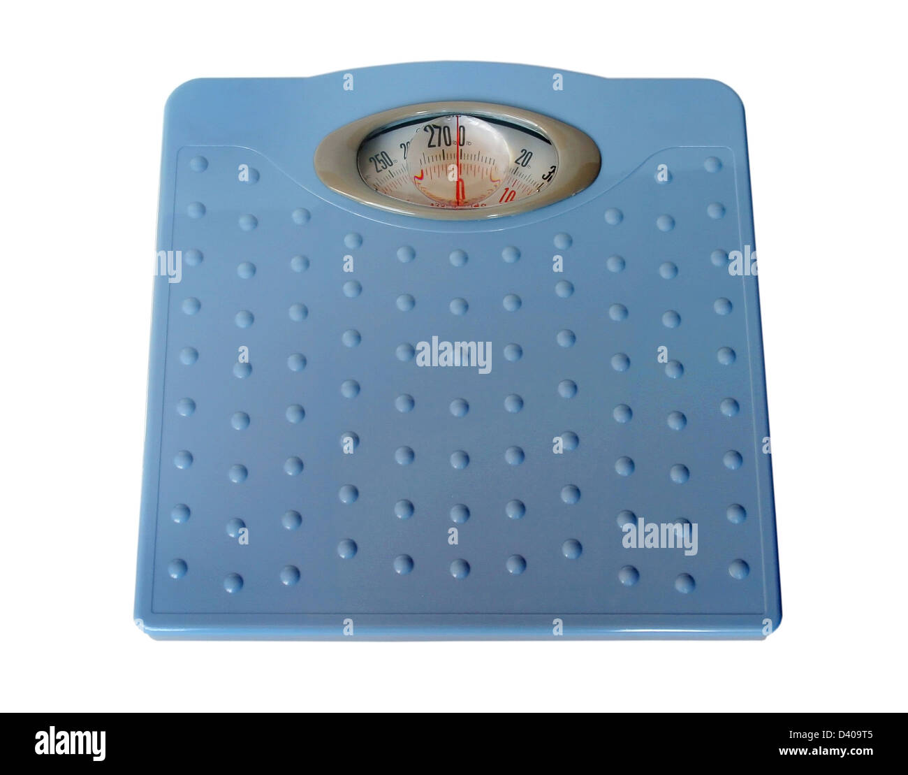 Bathroom scales isolated on white Stock Photo Alamy