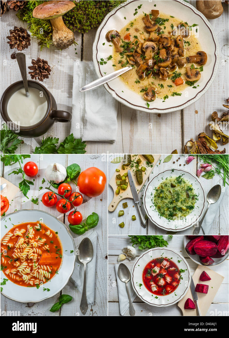 Flavors of Polish cuisine Stock Photo Alamy