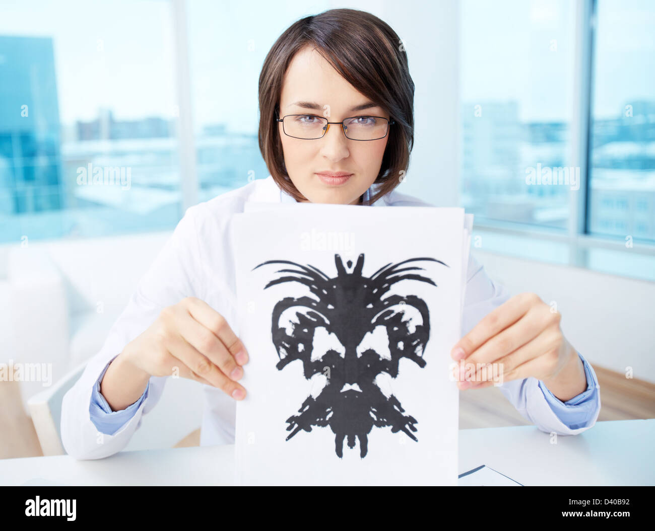 Rorschach drawing hi-res stock photography and images - Alamy