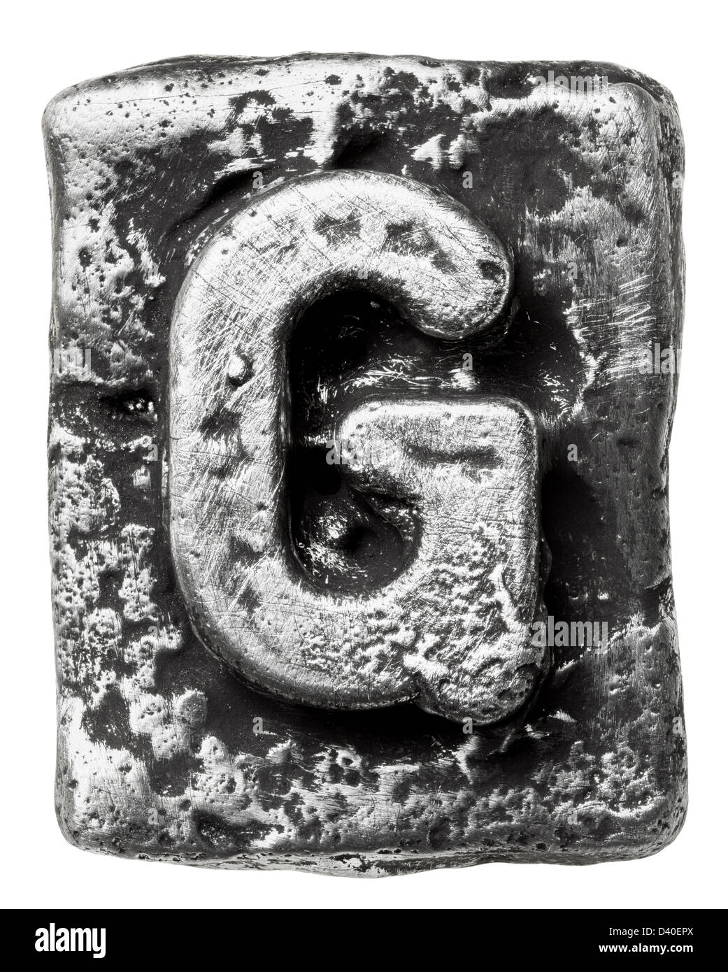 Letter g sign metal hi-res stock photography and images - Alamy