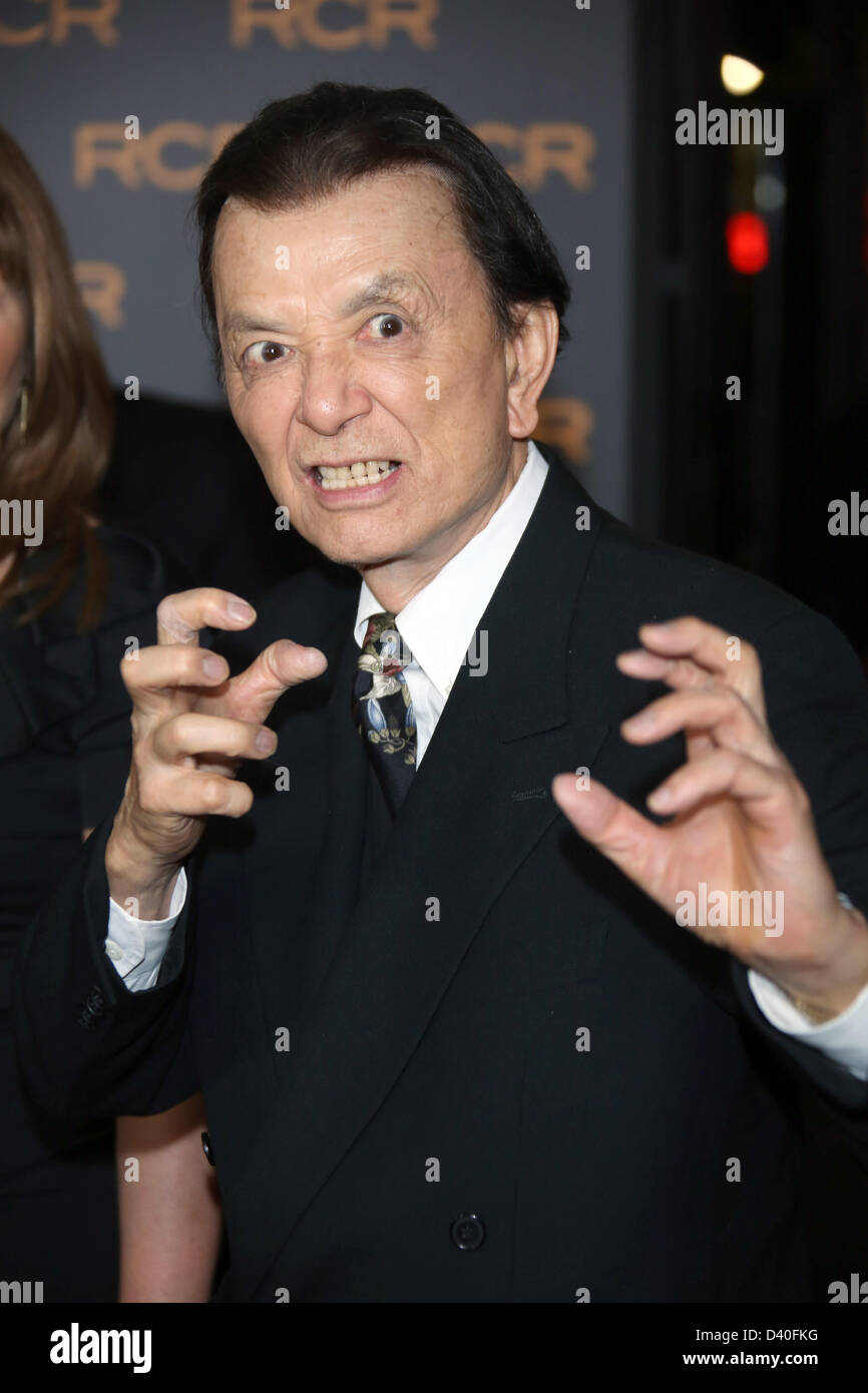 Los Angeles, California, USA. 27th February 2013. Actor James Hong