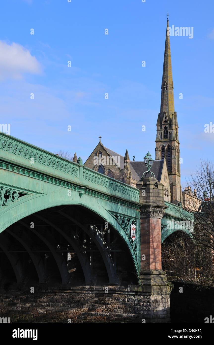 Kelvinbridge, Glasgow, Scotland, UK Stock Photo