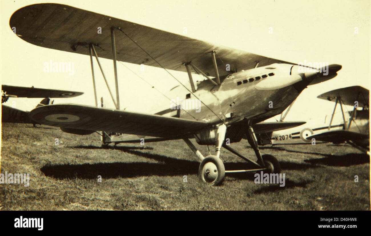 Hawker, Fury 1 Stock Photo - Alamy