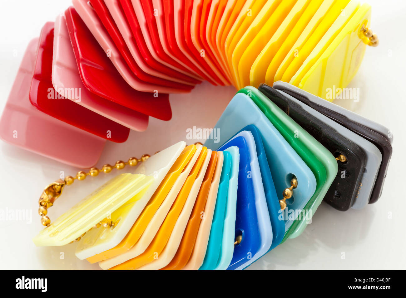 Sample color card for designing Stock Photo - Alamy