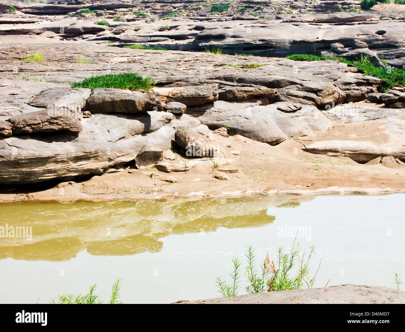 Sam Phan Bhok Grand Canyon, Mekong River, Ubon Ratchathanee, Thailand