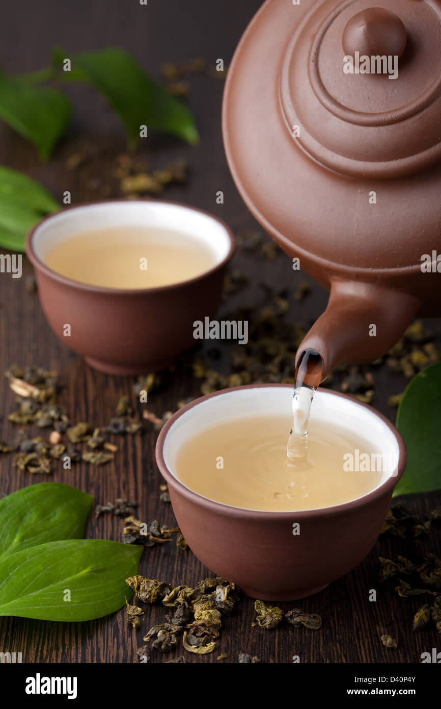 green tea Stock Photo