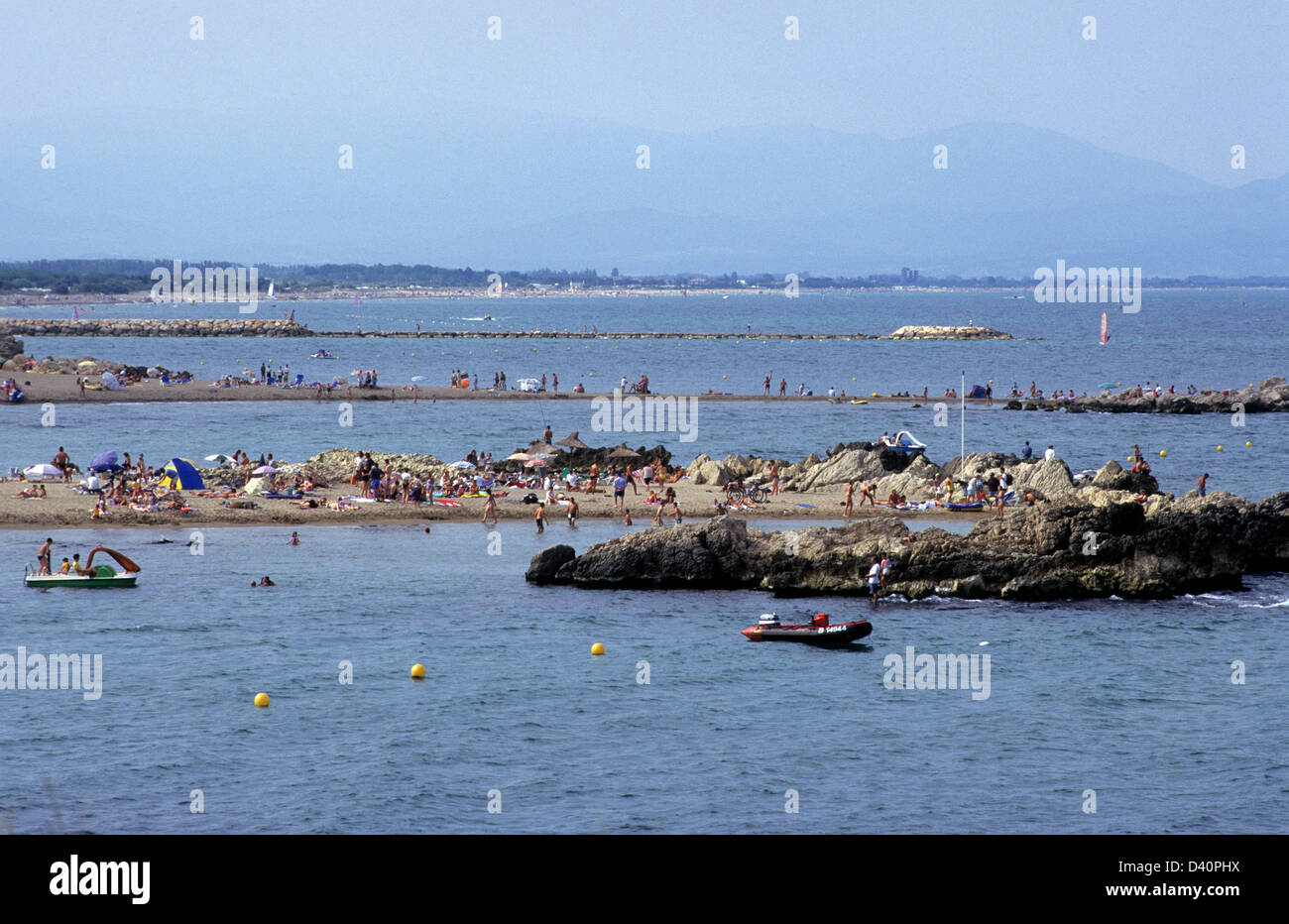 The Gulf of Roses between Escala and Sant Marti D