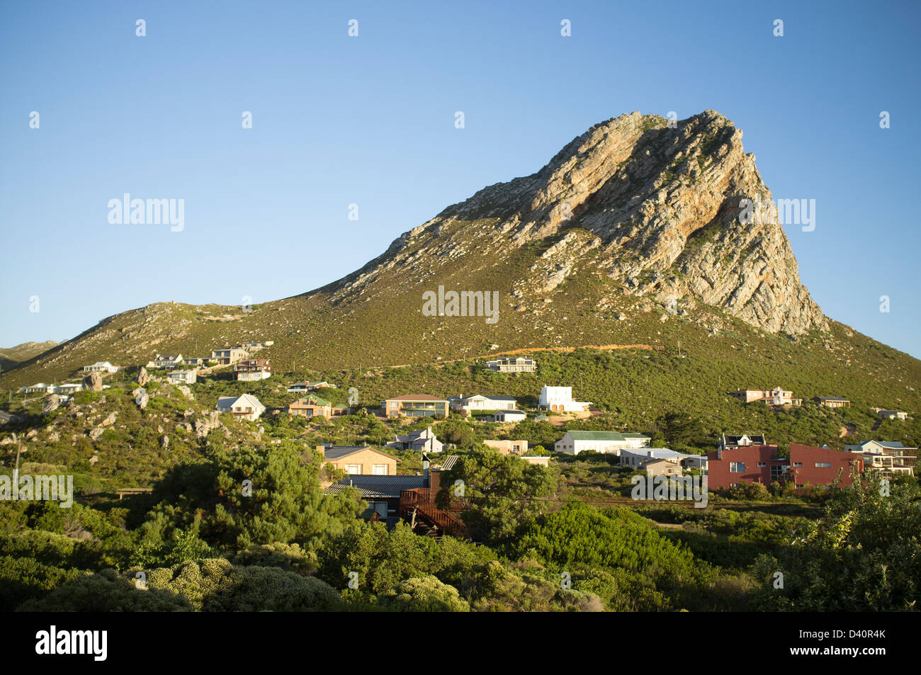 Seaside hamlet of Rooi Els in the Overstrand region South Africa Stock Photo