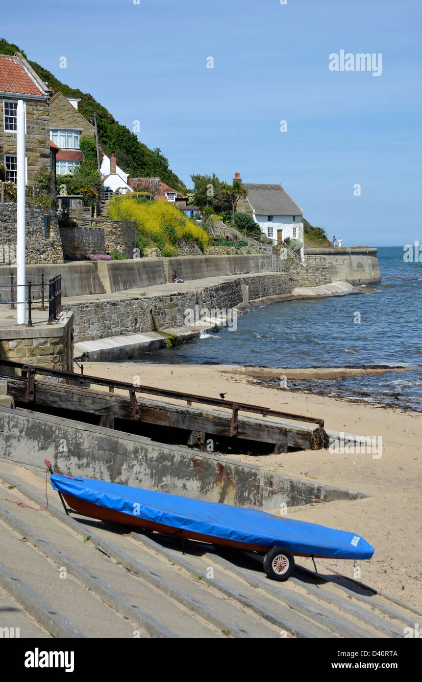 runswick bay, yorkshire england Stock Photo Alamy