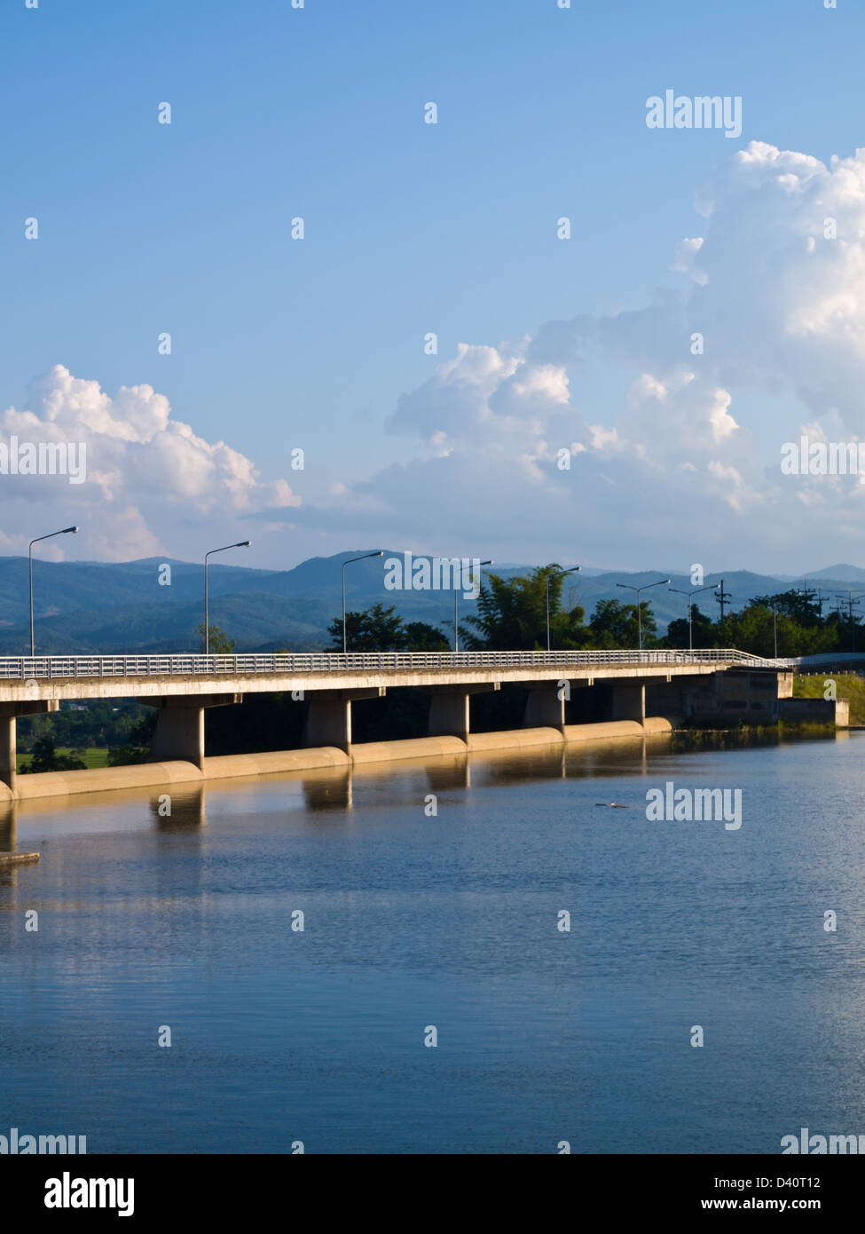 Mae Suay reservoir, Chiang rai, Thailand Stock Photo