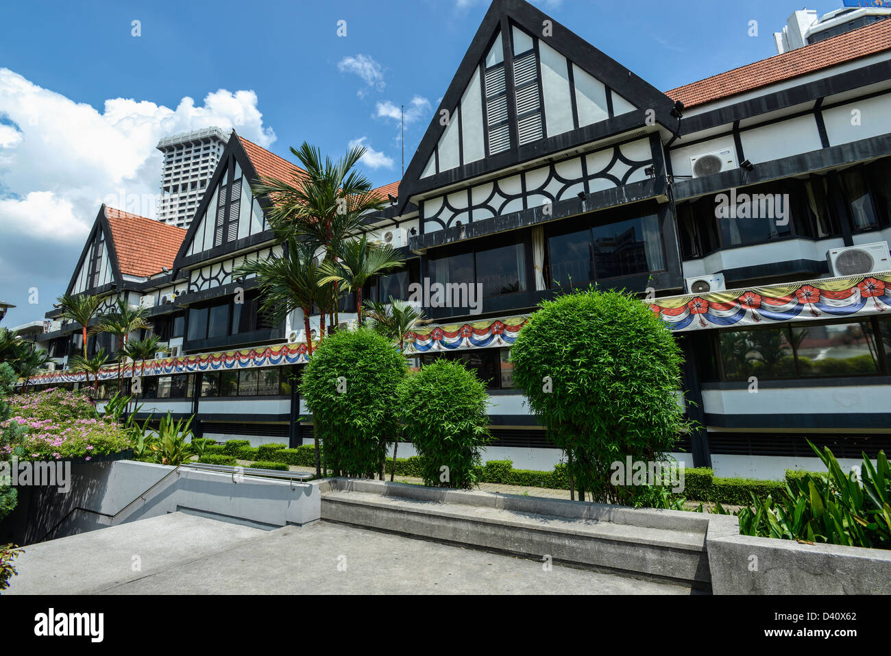 Asia Malaysia Kuala Lumpur Royal Selangor Club in Merdeka Square Stock Photo