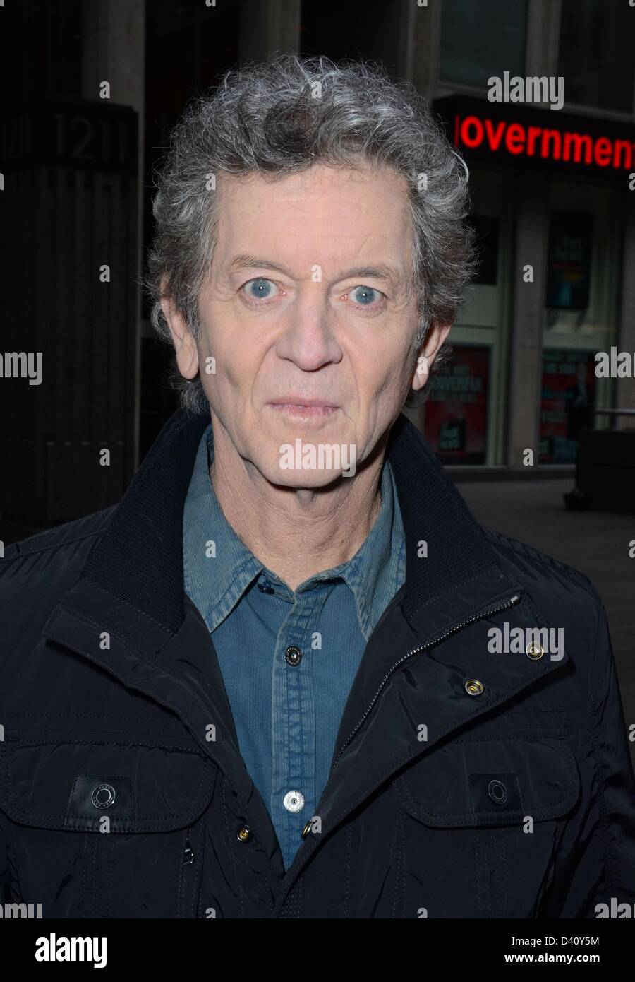 New York, USA. 28th Feb 2013. Rodney Crowell, Imus in the Morning seen