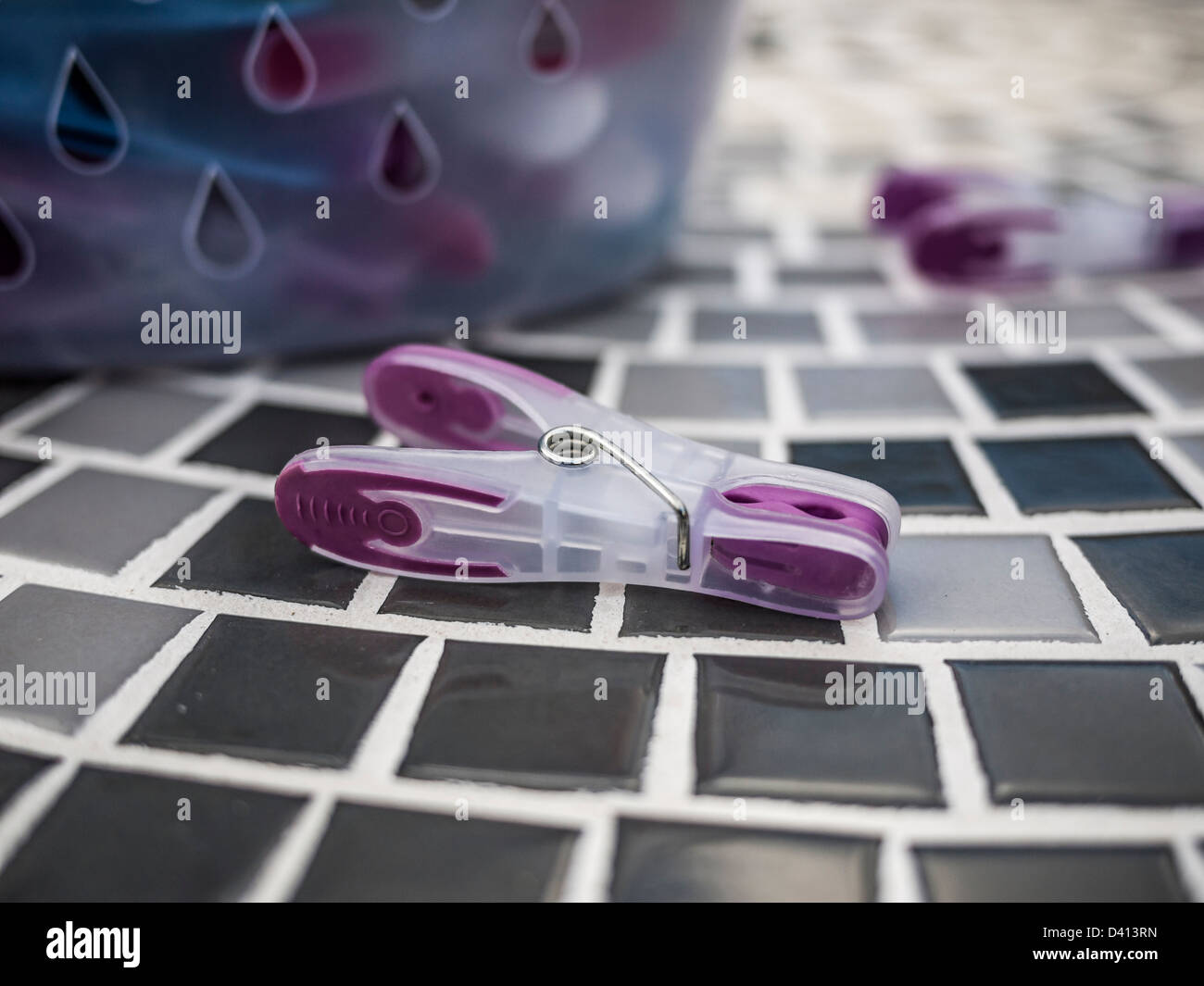 Clothes Peg/ Clothespin Stock Photo Alamy