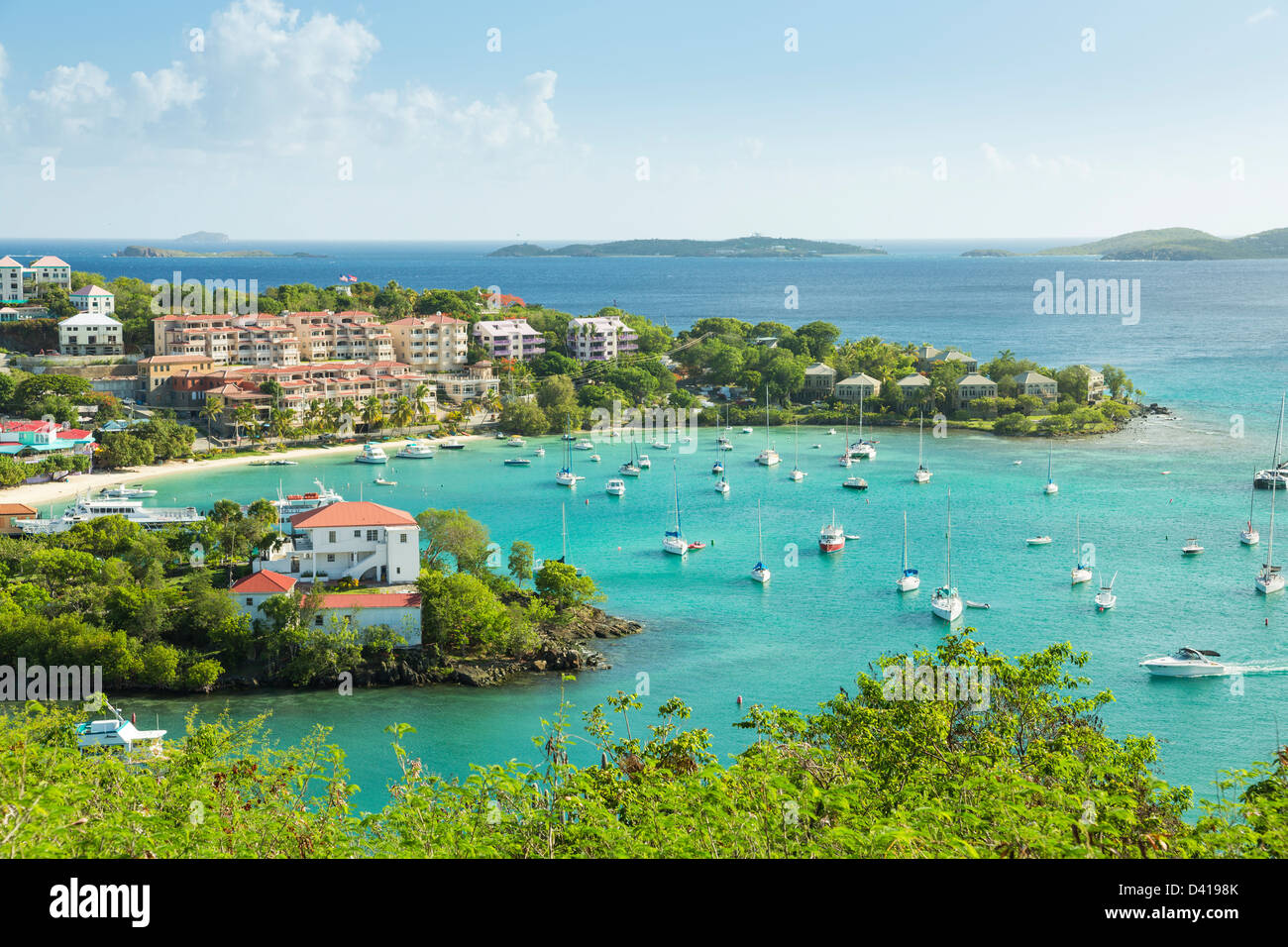 Map Of Cruz Bay St John Usvi