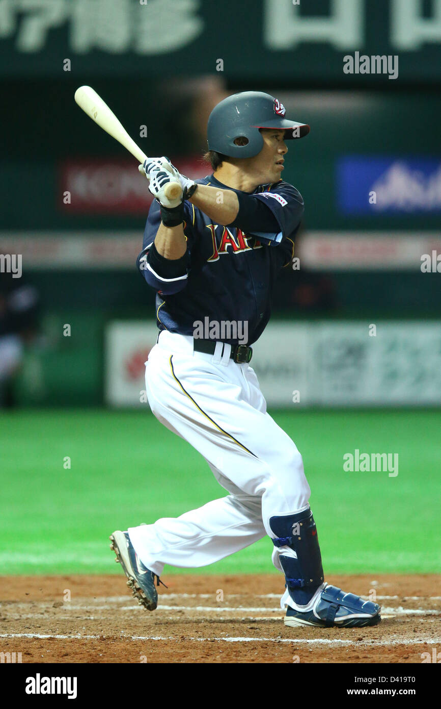 Game-Used Jersey - 2013 World Baseball Classic - 03/17/2013 - Kazuo Matsui  - Japan