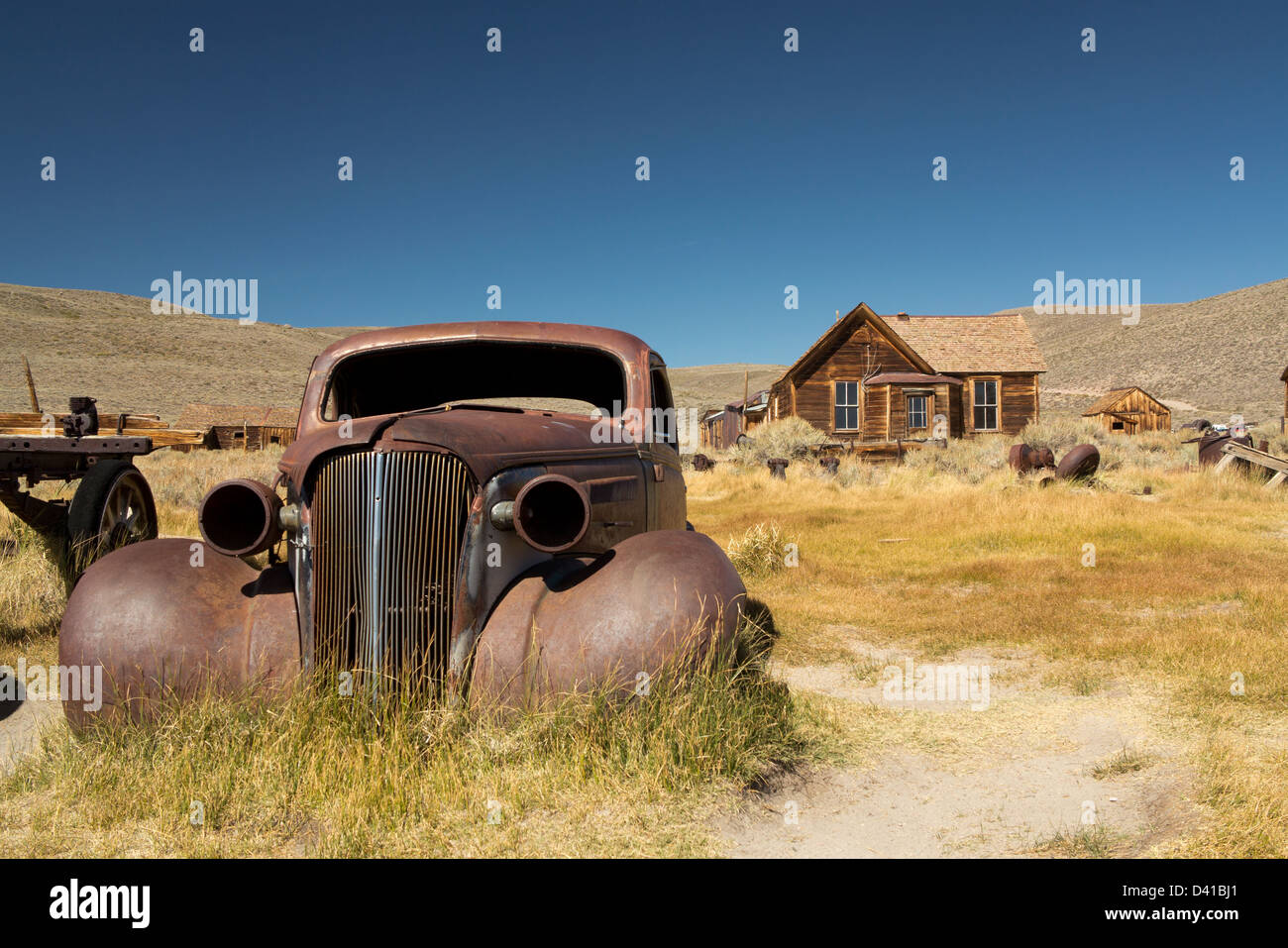 The old mining town Bodie, California, USA Stock Photo