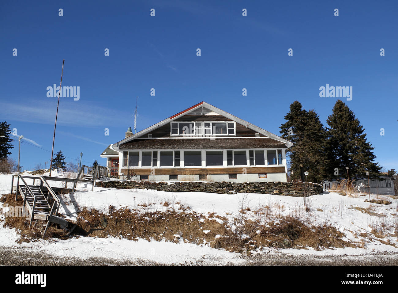 Skyline Restaurant, Marlboro, Vermont Stock Photo Alamy