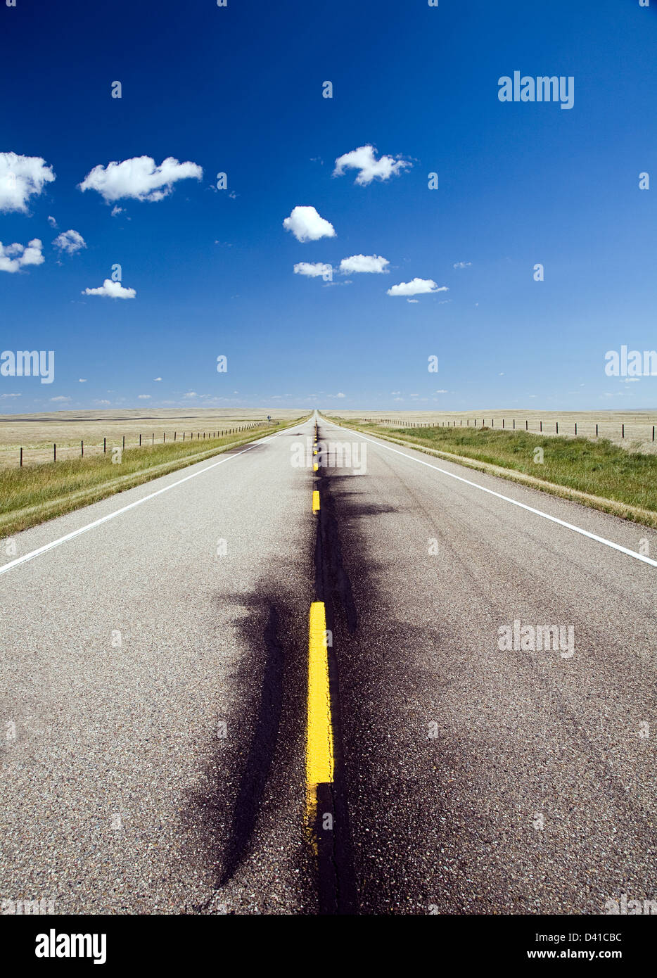 Highway 501, Alberta, Canada Stock Photo Alamy