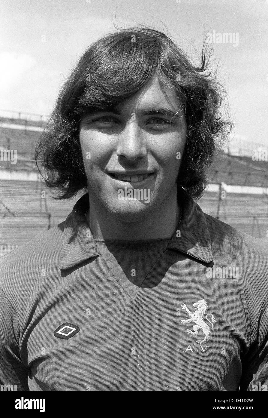 Geoff Crudgington Aston Villa footballer 1971 Stock Photo
