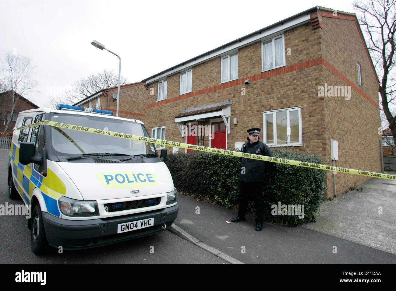 Lea Rusha Police search the house of Lea Rusha in Southborough, Kent in ...